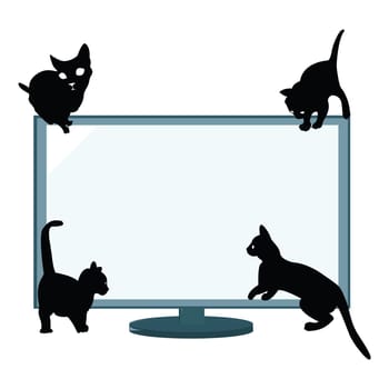 cats silhouettes