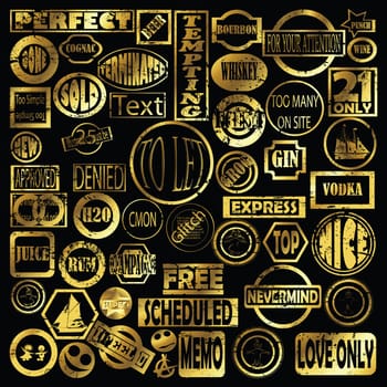 50 golden stamps