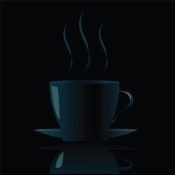 Dark coffee