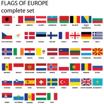 Flags of Europe