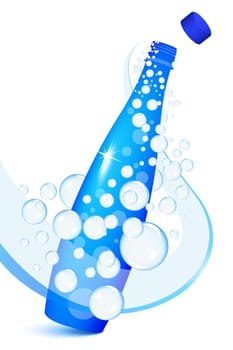 Sparkling water bottle