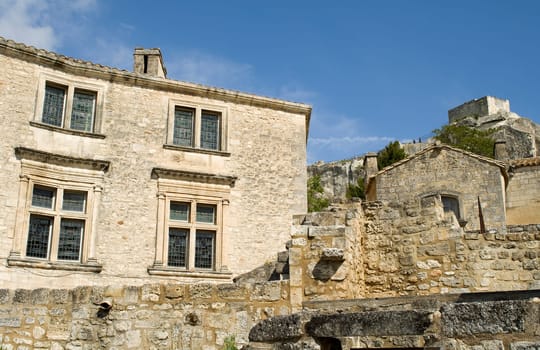 Historic Les Baux in the South of France