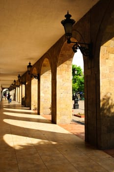 Los Portales in downtown Guadalajara, Jalisco, Mexico