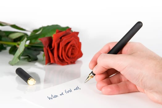 Write love letter