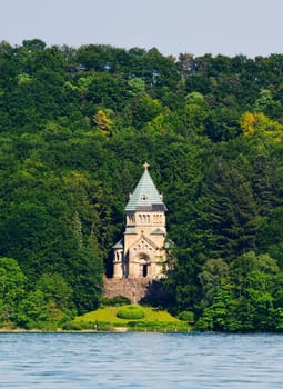 Votive chapel at Lake Starnberg,Bavaria