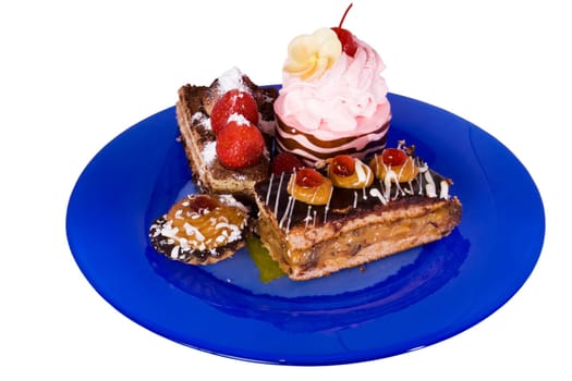 fancy cake(clipping path included)