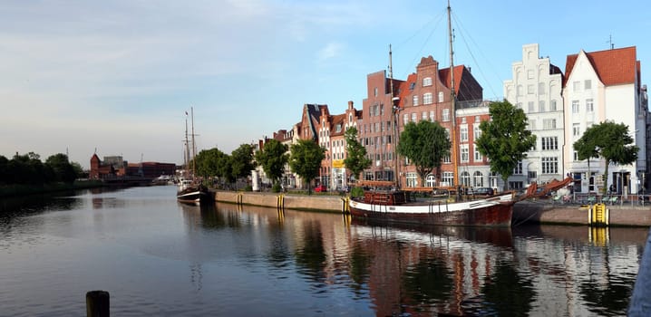 old schooners on the Untertrave