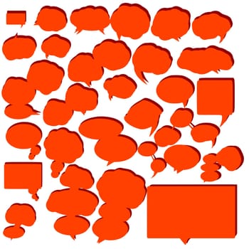 speech bubles