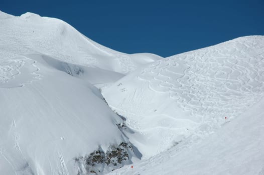 Ski resort on the Arlberg