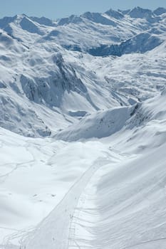 Departure to Zürs