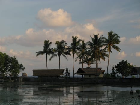 Tropical beach resort