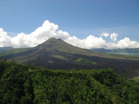 Volcano Mt. Agung, Bali, Indonesia, Asia