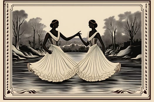 Step into a realm of enchantment and behold the mesmerizing beauty of elegant swan maidens.