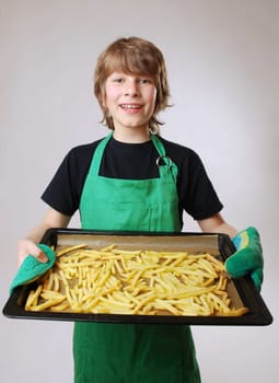 Bake french fries