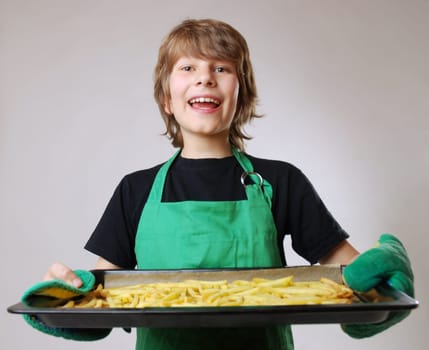 Bake french fries