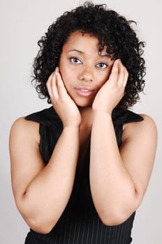 Portrait of a Hispanic Girl.