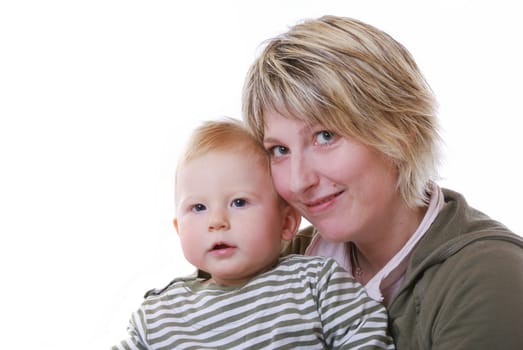 Mother and son