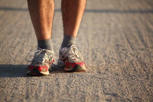 detail of runner