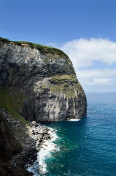 Geologic formation of Morro de Castelo Branco