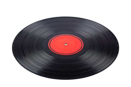 Dusty vinyl record