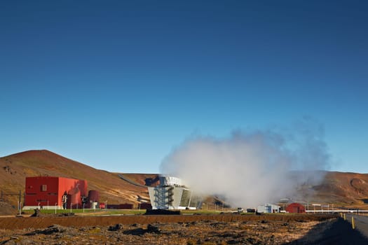 Krafla Geothermal Power Plant, Iceland