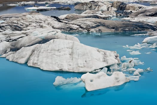 Jokulsarlon Glacial Lagoon, Vatnajokull, Iceland