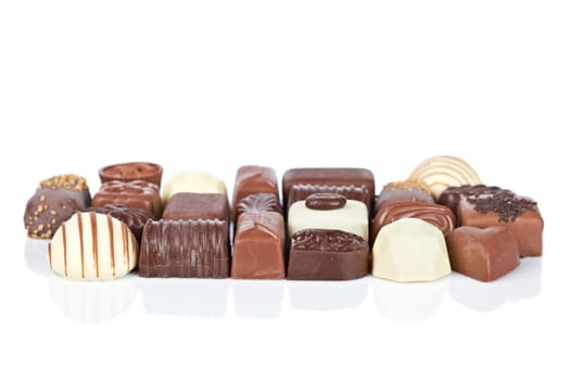 Chocolate candies assortment