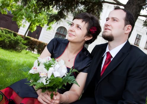 Happy couple