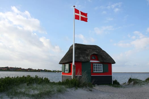 Beach huts on Ärö