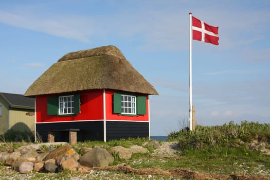 Beach huts on Ärö
