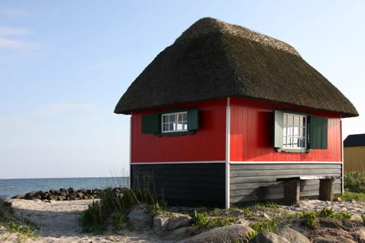 Beach huts on Ärö