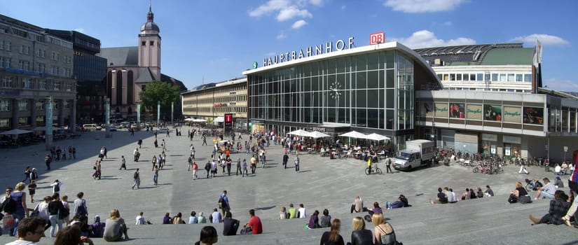 Station forecourt