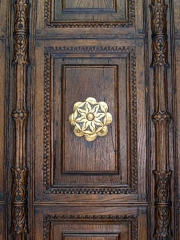old wooden cassette door