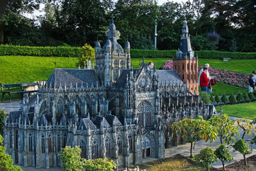 Evening light in Madurodam 2007