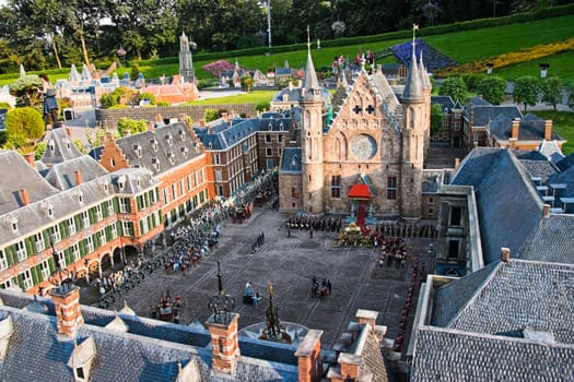 Evening light in Madurodam 2007