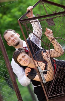 Happy couple