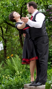 Happy couple