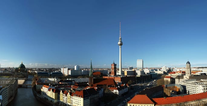 Berlin-Mitte with TV Tower