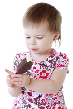 Eating ice cream