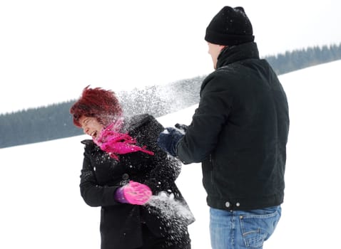 Snowball fight