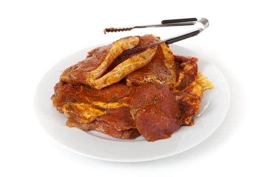 Meat for grilling