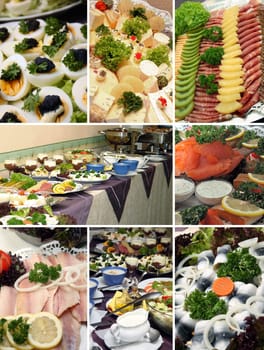 Cold buffet