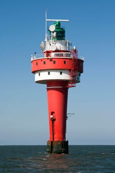 Lighthouse Alte Weser,North Sea,Germany