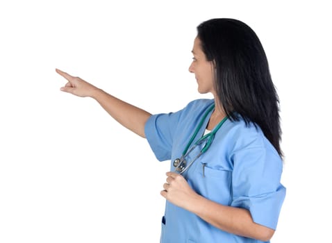 Attractive doctor woman