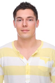 Young and happy man