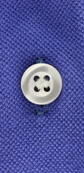 Button on cloth