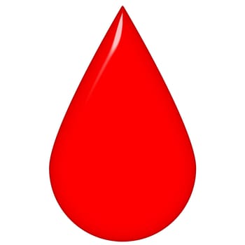 3D Blood Drop