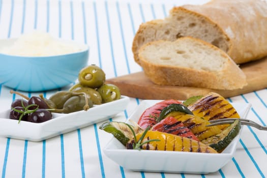 Italian Grilled Peppers
