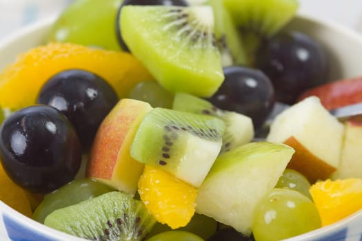 Fruit salad close