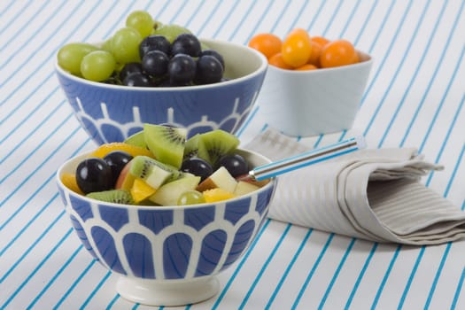Three Fruit Bowls